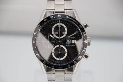 TAG Heuer Carrera Chronograph CV2010 Black Dial Automatic 41mm - Image 1