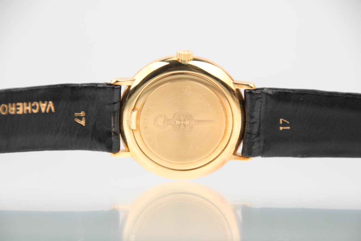 Used Vacheron Constantin Essentielles Ivory Dial 18KYG Manual Watch 31039/000J-8441 - RYBrandshop