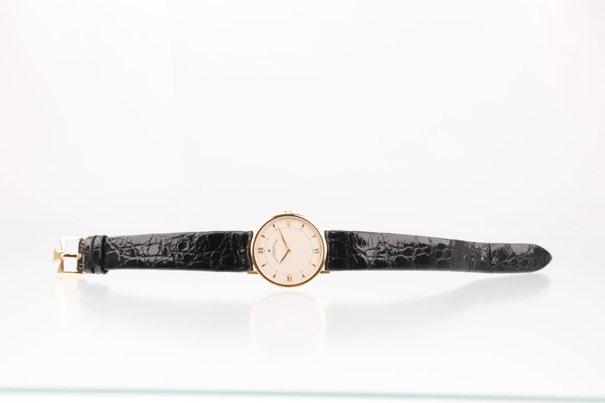 Used Vacheron Constantin Essentielles Ivory Dial 18KYG Manual Watch 31039/000J-8441 - RYBrandshop