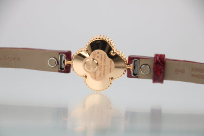 Van Cleef & Arpels Sweet Alhambra 18K PG MOP VCARO8SF00 Full Set - Image 11
