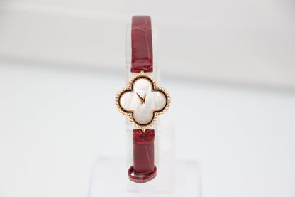 Van Cleef & Arpels Sweet Alhambra 18K PG MOP VCARO8SF00 Full Set - Image 16