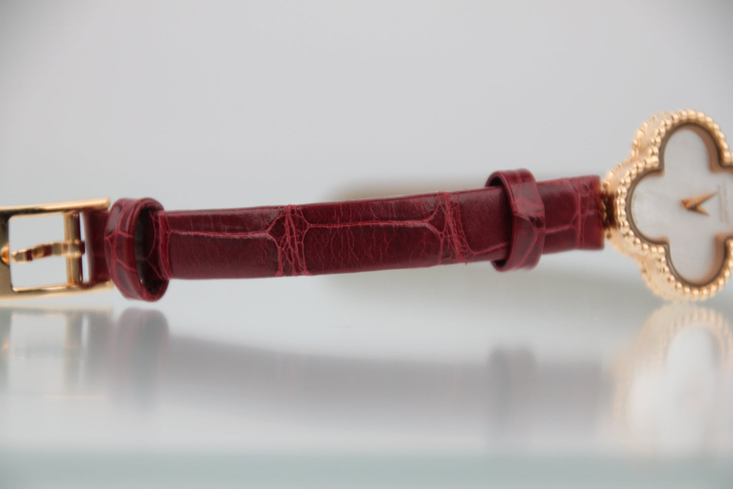 Van Cleef & Arpels Sweet Alhambra 18K PG MOP VCARO8SF00 Full Set - Image 6