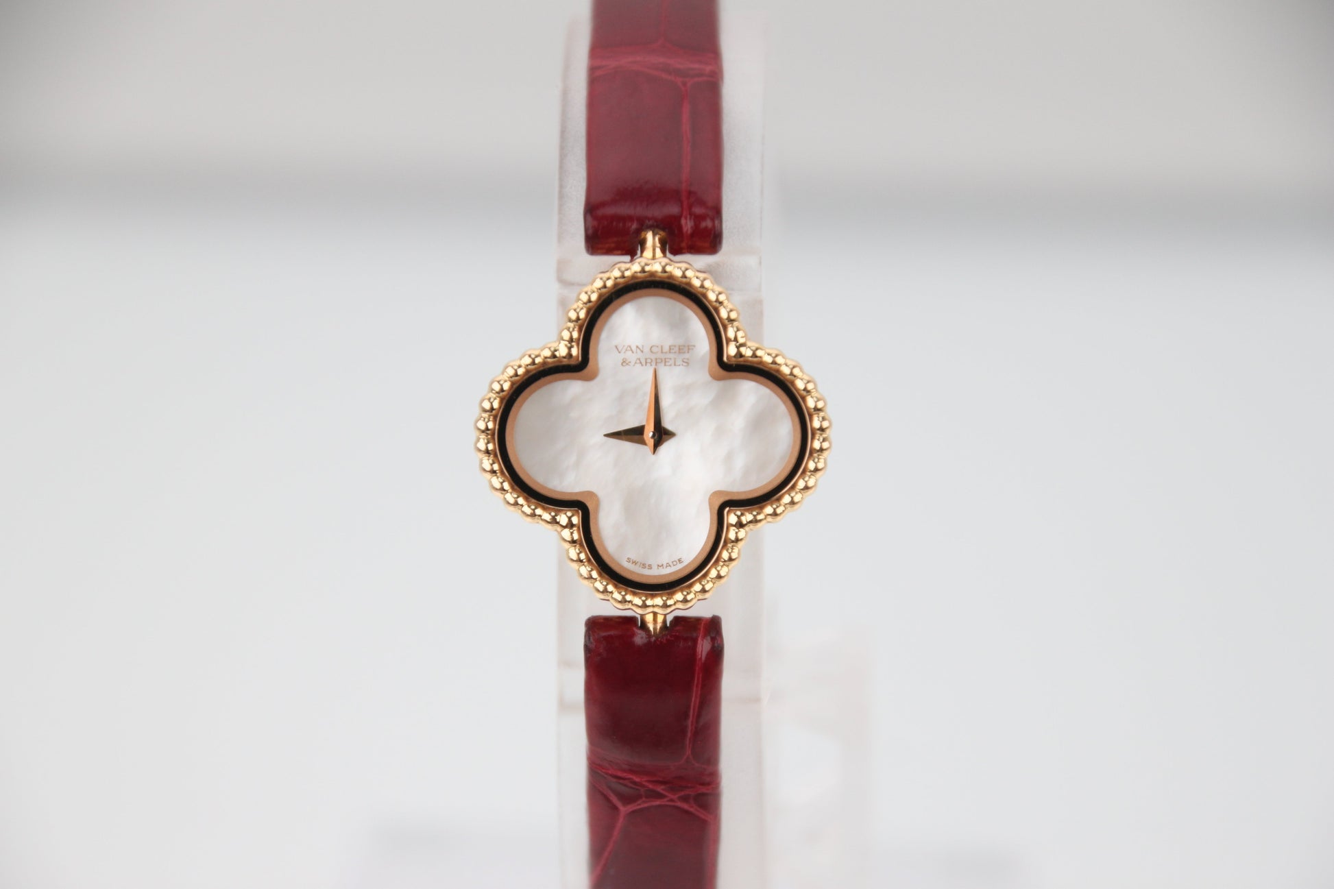 Van Cleef & Arpels Sweet Alhambra Watch 18K PG Shell Dial VCARO8SF00 - Image 1