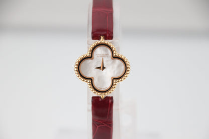 Van Cleef & Arpels Sweet Alhambra Watch 18K PG Shell Dial VCARO8SF00 - Image 1