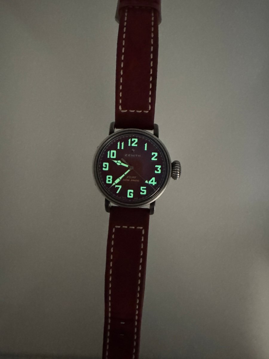 Used Zenith Pilot Type 20 11.1941.679/94.C814 Date 40mm Stainless steel Automatic Men's Watch - RYBrandshop