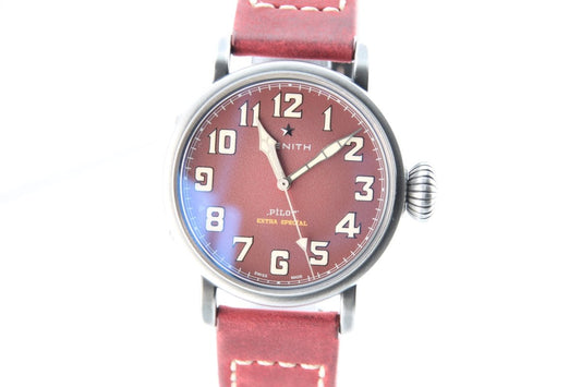 Used Zenith Pilot Type 20 11.1941.679/94.C814 Date 40mm Stainless steel Automatic Men's Watch - RYBrandshop