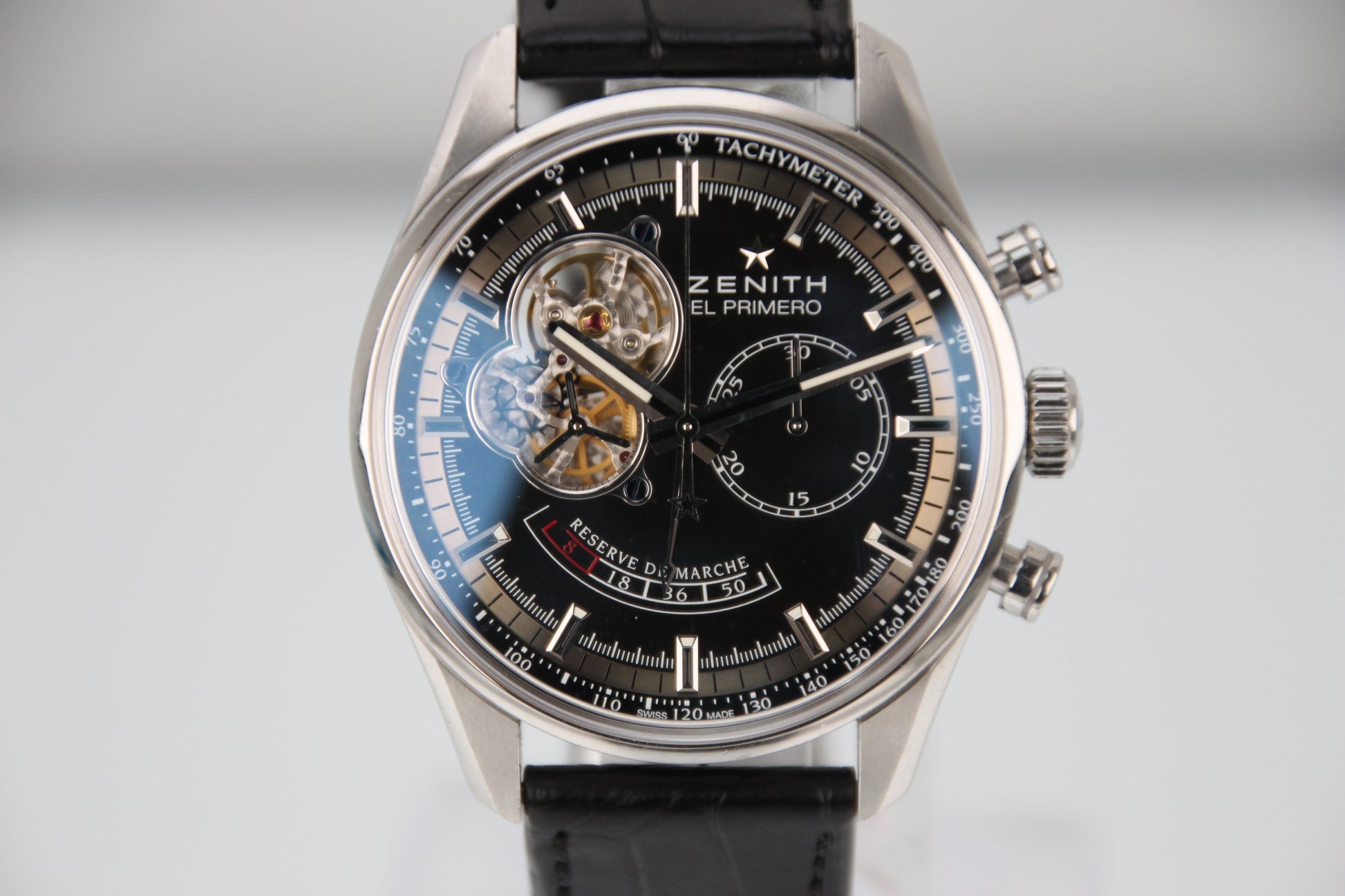Zenith El Primero Chronomaster Open 03.2080.4021/21.C496 Black Dial Automatic 42mm - Image 1