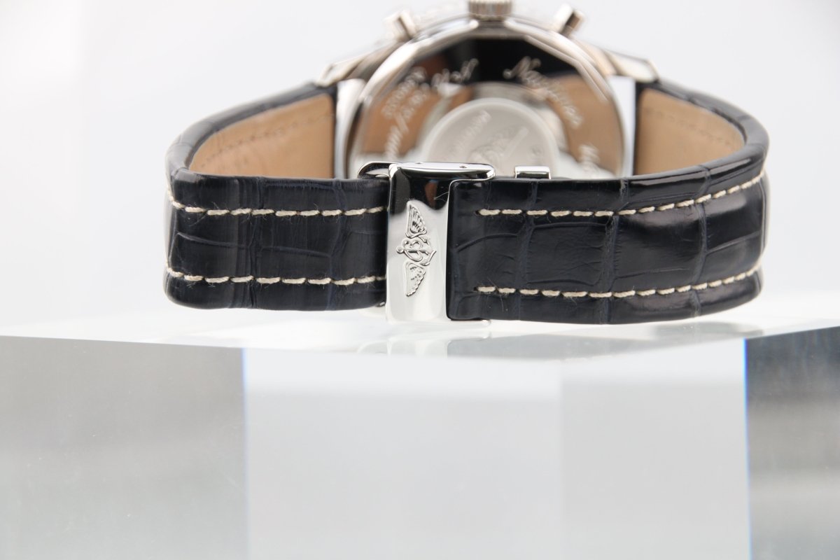 Used BREITLING Navitimer 1461 Semi - Perpetual Calendar Blue Dial A38022 - RYBrandshop