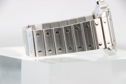 Used Cartier Santos de Cartier LM Green Dial Steel WSSA0062 - RYBrandshop