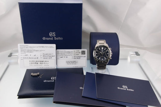 Used Grand Seiko Evolution 9 Collection Tentagraph Titanium SLGC001G - RYBrandshop