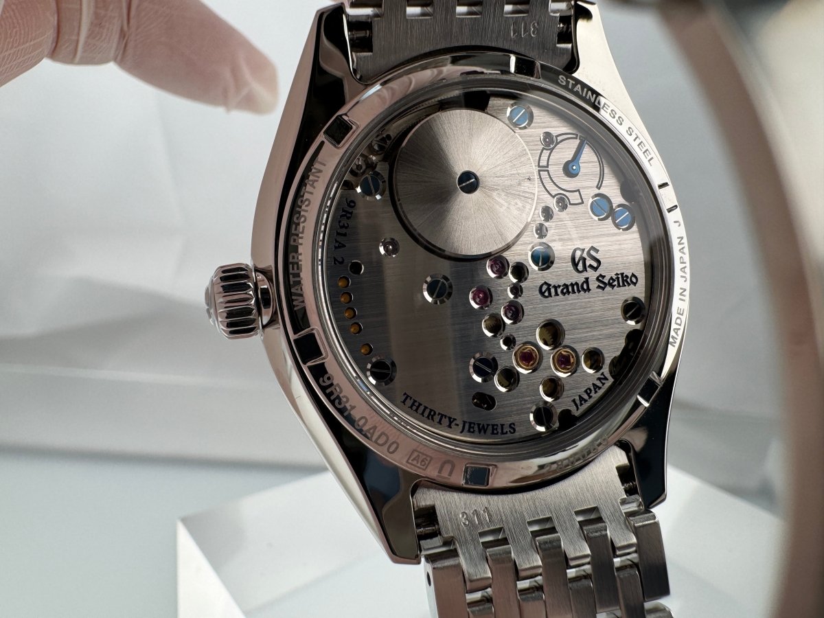 Used Grand Seiko Elegance Collection Shiro - Omiwatari Spring Drive SBGY013 - RYBrandshop