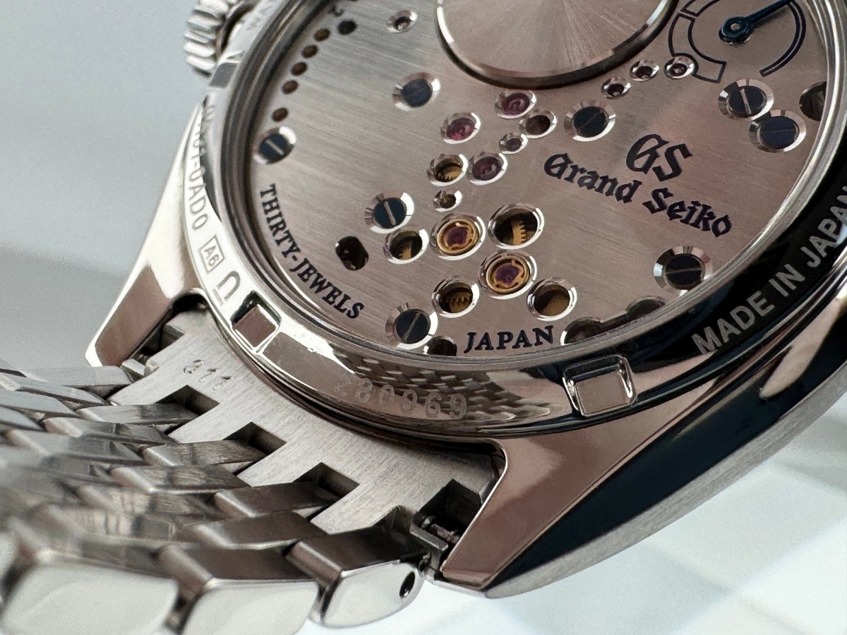 Used Grand Seiko Elegance Collection Shiro - Omiwatari Spring Drive SBGY013 - RYBrandshop