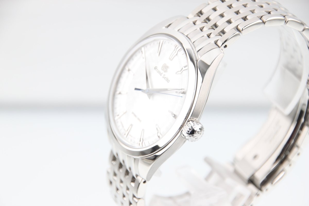 Used Grand Seiko Elegance Collection Shiro - Omiwatari Spring Drive SBGY013 - RYBrandshop
