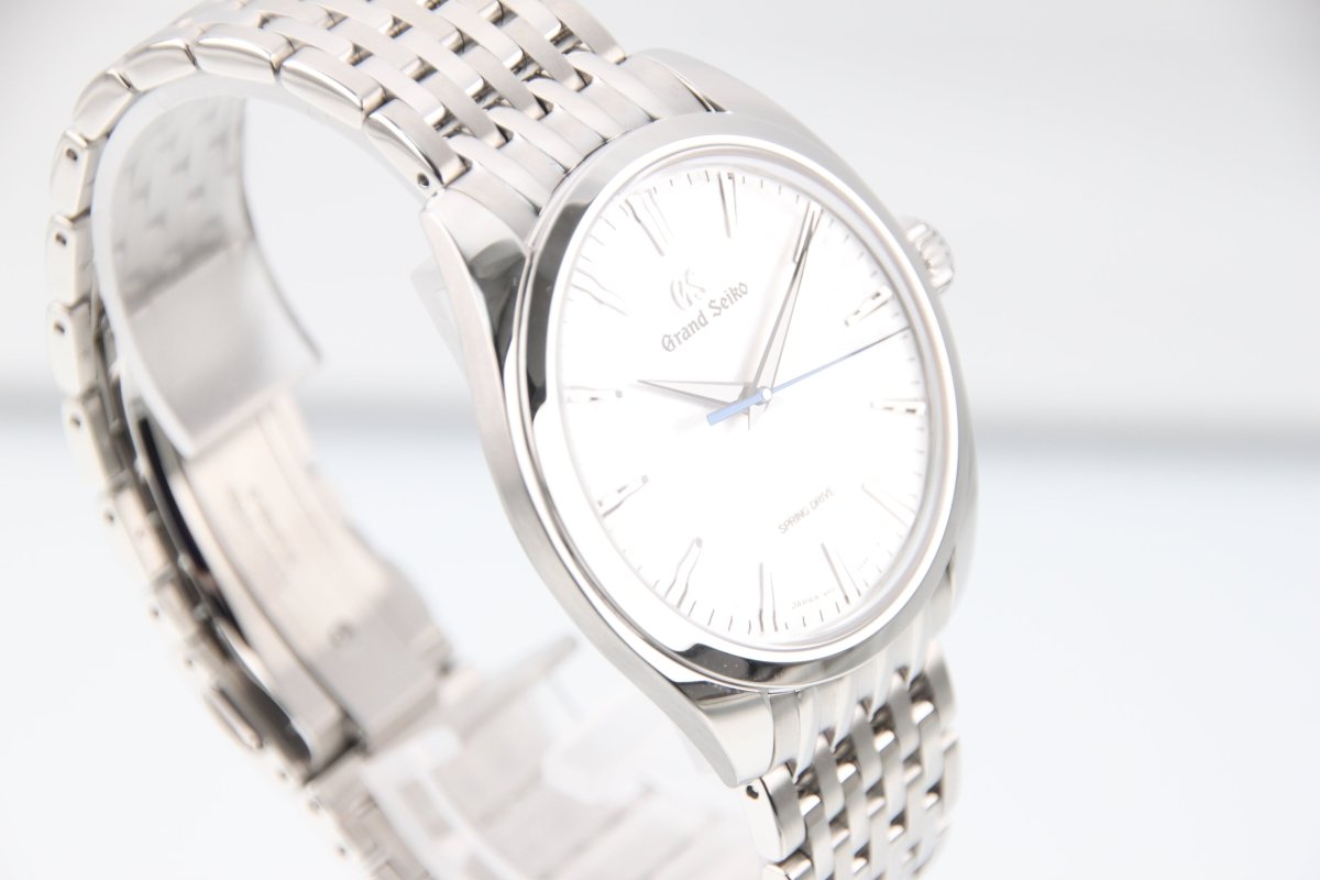Used Grand Seiko Elegance Collection Shiro - Omiwatari Spring Drive SBGY013 - RYBrandshop