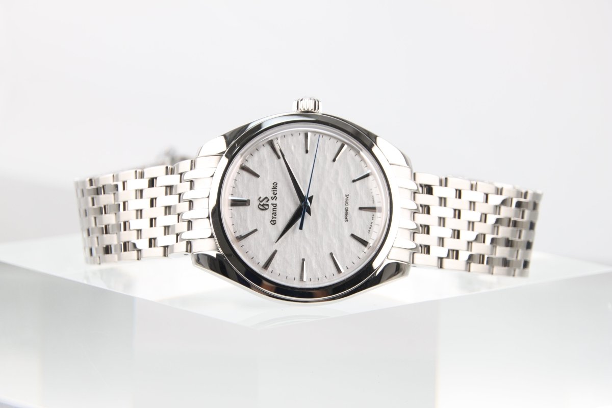 Used Grand Seiko Elegance Collection Shiro - Omiwatari Spring Drive SBGY013 - RYBrandshop