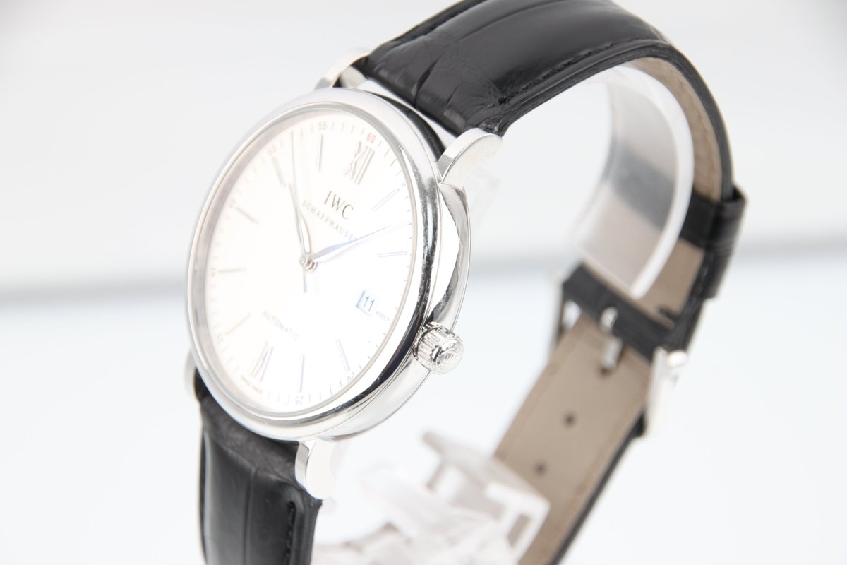 Used IWC Portofino Automatic 40mm White Dial Stainless Steel IW356501 - RYBrandshop