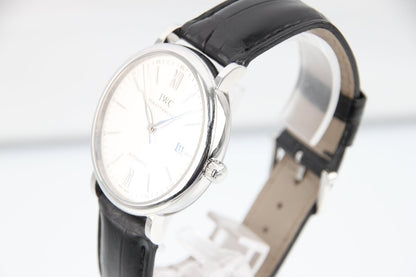 Used IWC Portofino Automatic 40mm White Dial Stainless Steel IW356501 - RYBrandshop