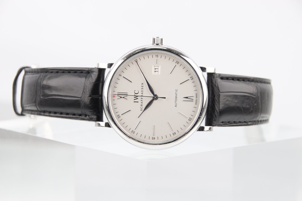 Used IWC Portofino Automatic 40mm White Dial Stainless Steel IW356501 - RYBrandshop
