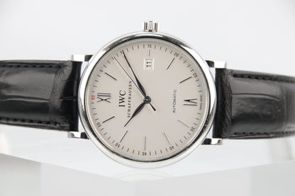 Used IWC Portofino Automatic 40mm White Dial Stainless Steel IW356501 - RYBrandshop