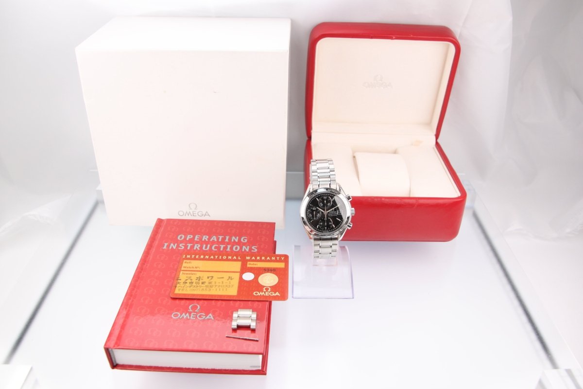 OMEGA Speedmaster Date Automatic Black Dial 39mm Ref. 3513.50 - RYBrandshop