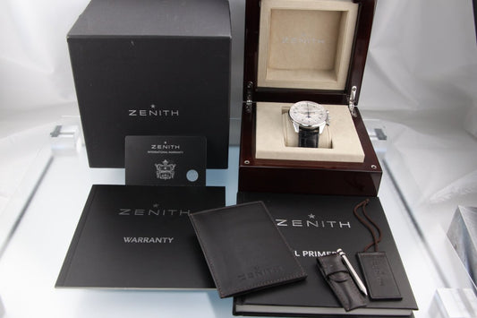 Used Zenith El Primero 410 Triple Calendar Moonphase 42mm 03.2091.410 - RYBrandshop