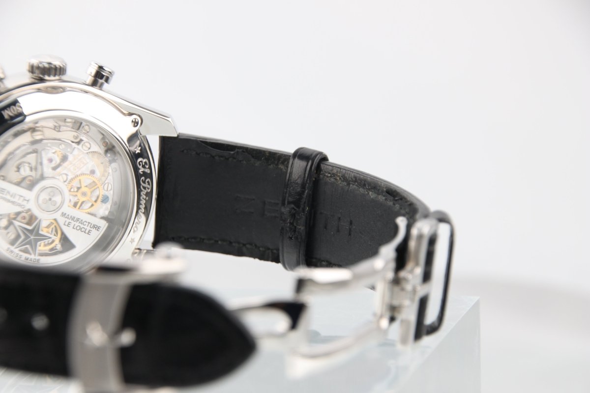 Used Zenith El Primero 410 Triple Calendar Moonphase 42mm 03.2091.410 - RYBrandshop