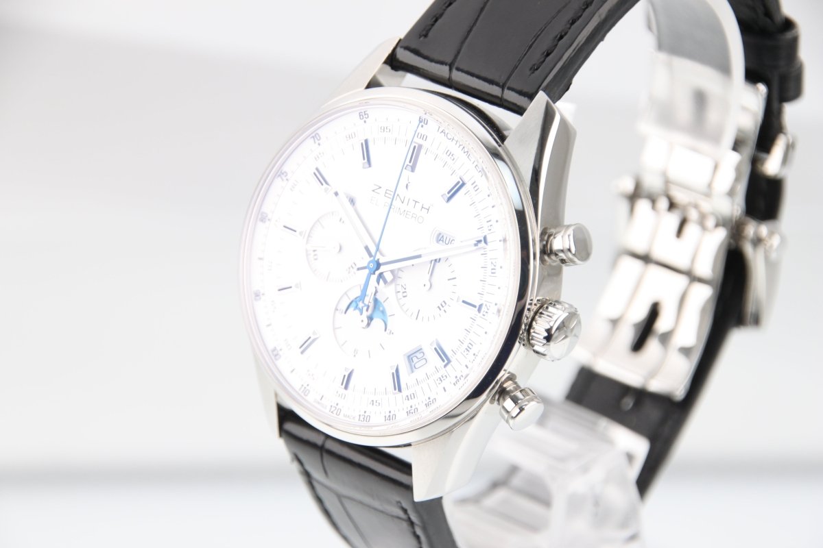 Used Zenith El Primero 410 Triple Calendar Moonphase 42mm 03.2091.410 - RYBrandshop
