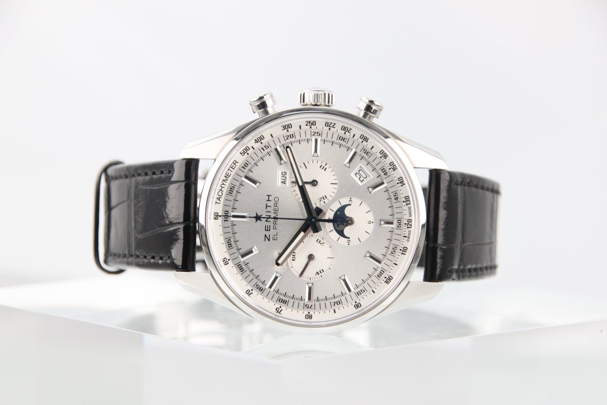 Used Zenith El Primero 410 Triple Calendar Moonphase 42mm 03.2091.410 - RYBrandshop