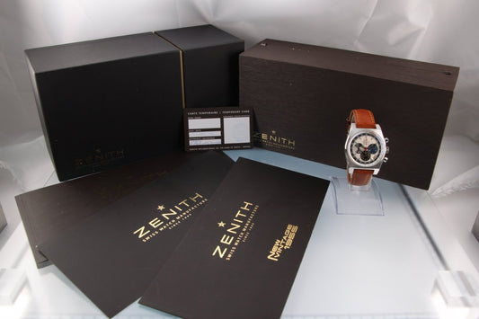 Used Zenith New Vintage 1969 El Primero Limited Edition 500 Pcs 03.1969.469 - RYBrandshop